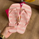 Chinelo de Dedo Moleca Listras 5552.300