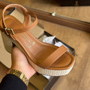 Salto Vizzano Bloco Pelica Trançado 6541.100.7286