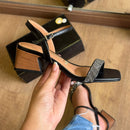 Salto Vizzano Salto Bloco Tira Brilhosa 6558.102