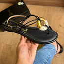 Sandália Vizzano Rasteira Detalhe nas Tiras 6371.1001