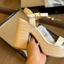 Salto Vizzano Bloco Pelica Trançado 6541.100.7286