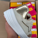 Tênis Moleca Casual Risco Metálico 5782.316