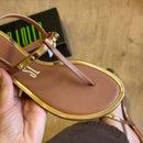 Rasteira Santa Lolla Corrente Dourada 0059.0F5E