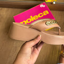 Tamanco Moleca Pedrarias Douradas 5503.117