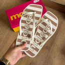 Chinelo de Dedo Moleca Listras 5552.300