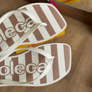 Chinelo de Dedo Moleca Listras 5552.300