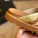 Sandália Vizzano Tiras em X Trançada 6510.121