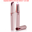 Depilador Elétrico Formato Batom com LED