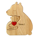 Família em União – Quebra-Cabeça Personalizado com nomes da família