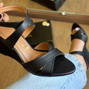 Sandália Salto Anabela Vizzano 6563.101