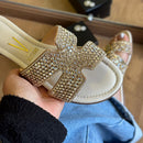 Sandália Rasteira Vizzano Cravejada 6371.1105