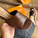 Sandália Beira Rio Salto Bloco Slide 8517.108