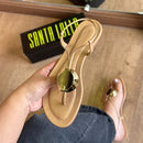 Sandália Rasteira Santa Lolla 07D2.54A2.0300