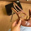 Scarpin Vizzano Croco Verniz Londo 1421.215