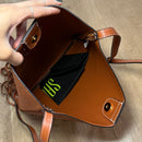 Bolsa Santa Lolla Franja Camurça Transversal  0453.5700.038E