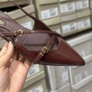 Sapatilha Arezzo Verniz Slingback Tiras Fivelas A132190004