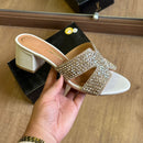 Sandália Salto Vizzano Tiras Brilhante 6291.1196