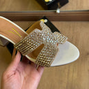 Sandália Salto Vizzano Tiras Brilhante 6291.1196