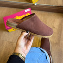 Mule Moleca Camurça Tendência 5743.207