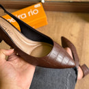 Scarpin Couro Croco Beira Rio 4182.220.3060.15745