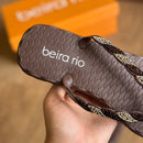 Chinelo de Dedo com Strass Beira Rio 8557.109