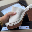 Tamanco Vizzano Slide Croco 6541.205