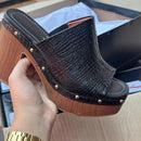 Tamanco Vizzano Slide Croco 6541.205