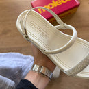 Sandália Moleca Plataforma Tira em Strass 5536.106