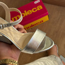 Sandália Moleca Glitter Metalizada 5222.968