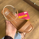 Sandália Moleca Rasteira Detalhe no Calcanhar 5559.101