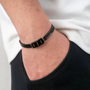 Pulseira Masculina Legado Eterno  - Personalizável Com Nomes - Frete Grátis