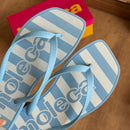 Chinelo de Dedo Moleca Listras 5552.300