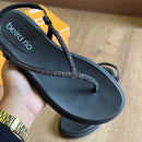 Sandália Beira Rio Tiras Finas Brilhosas 8513.114