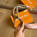 Scarpin Beira Rio Tornozelo Prateado 4122.1490