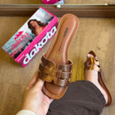 Rasteira Dakota Croco Y9551