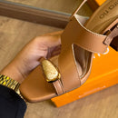 Salto Beira Rio Marfim Polido 8436.243