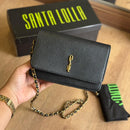 Bolsa Santa Lolla Carteira Pequena Alça Correntada 0470.5119.037B